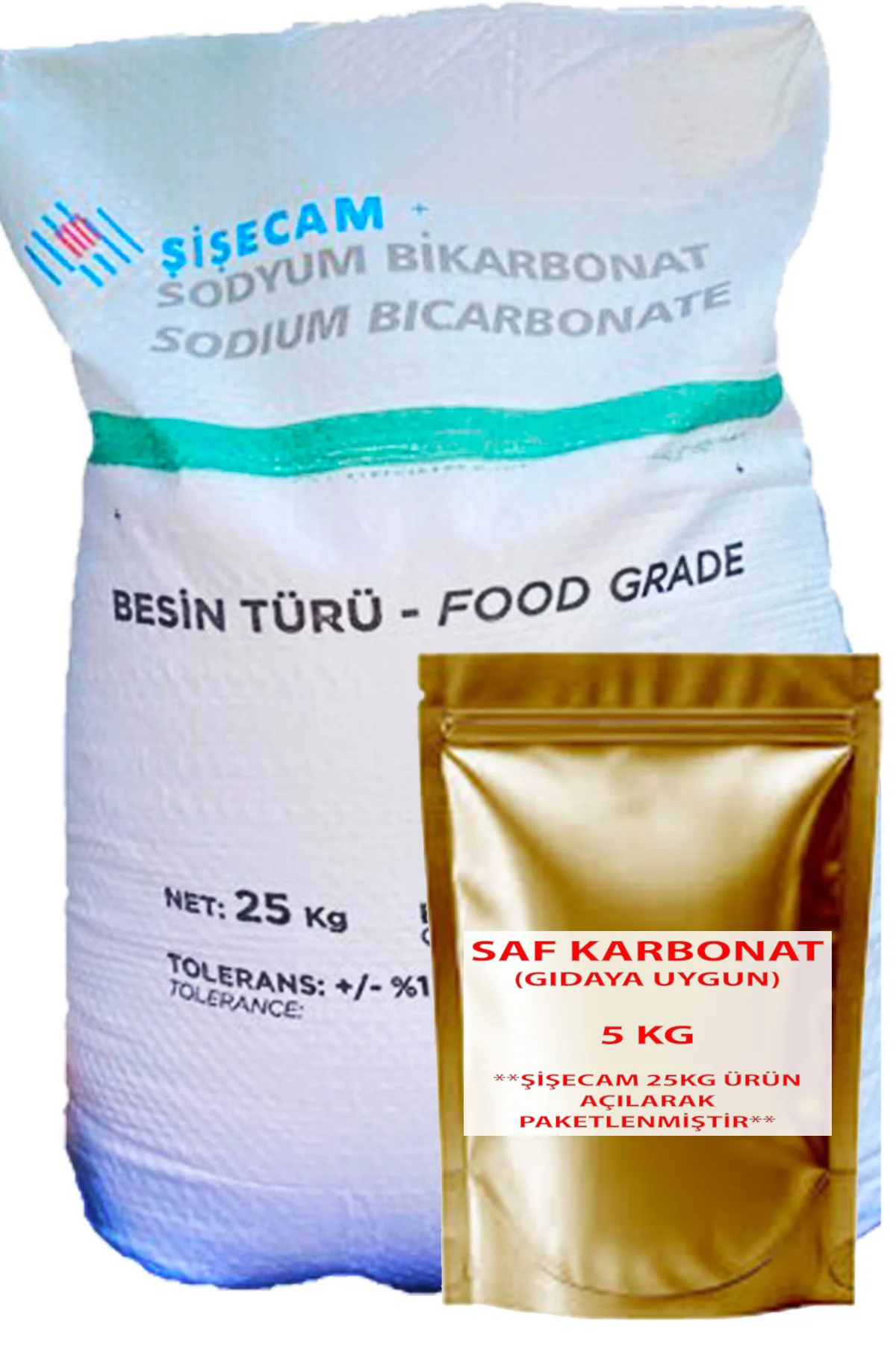 GIDA TİPİ SAF KARBONAT İÇİLEBİLİR 5 Kg