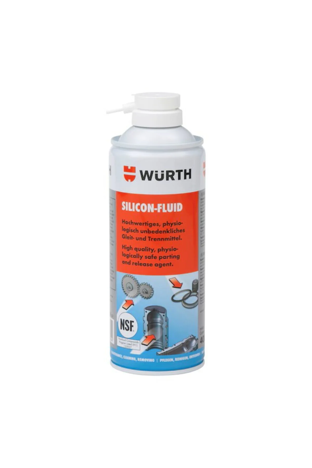 Gıda Uyumlu Silikon Sprey 400ML - NSF H1 Onaylı
