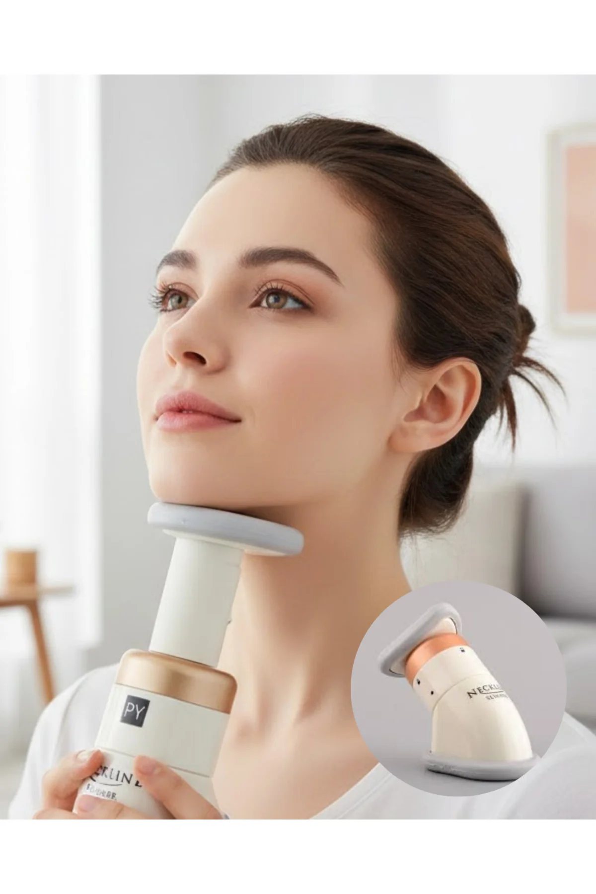 Gıdı Bölgesi İçin Boyun ve Çene Altı Egzersiz Aleti