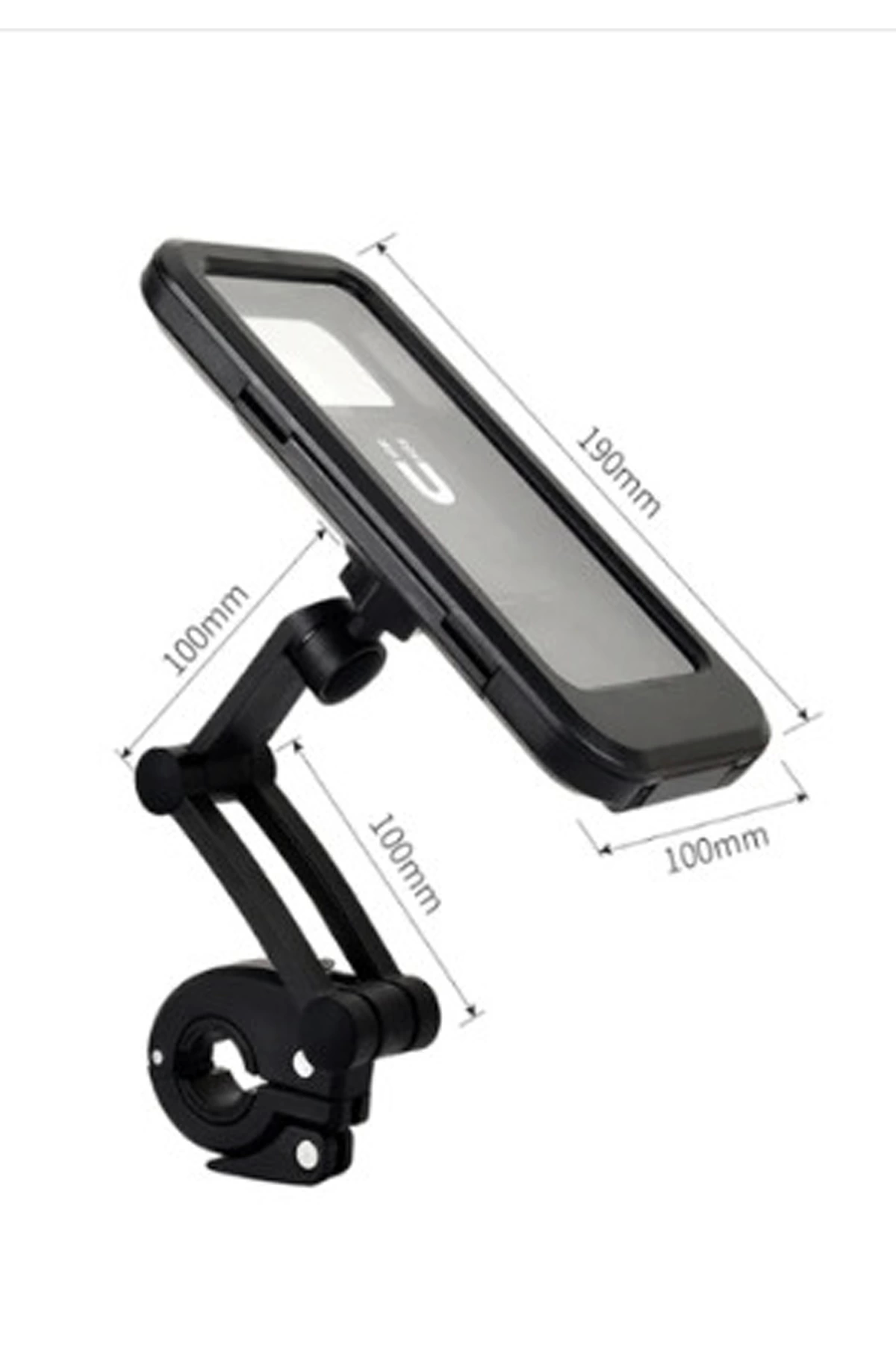 Gidon Bağlantılı Su Geçirmez Mıknatıslı Motorsiklet Telefon Tutuc