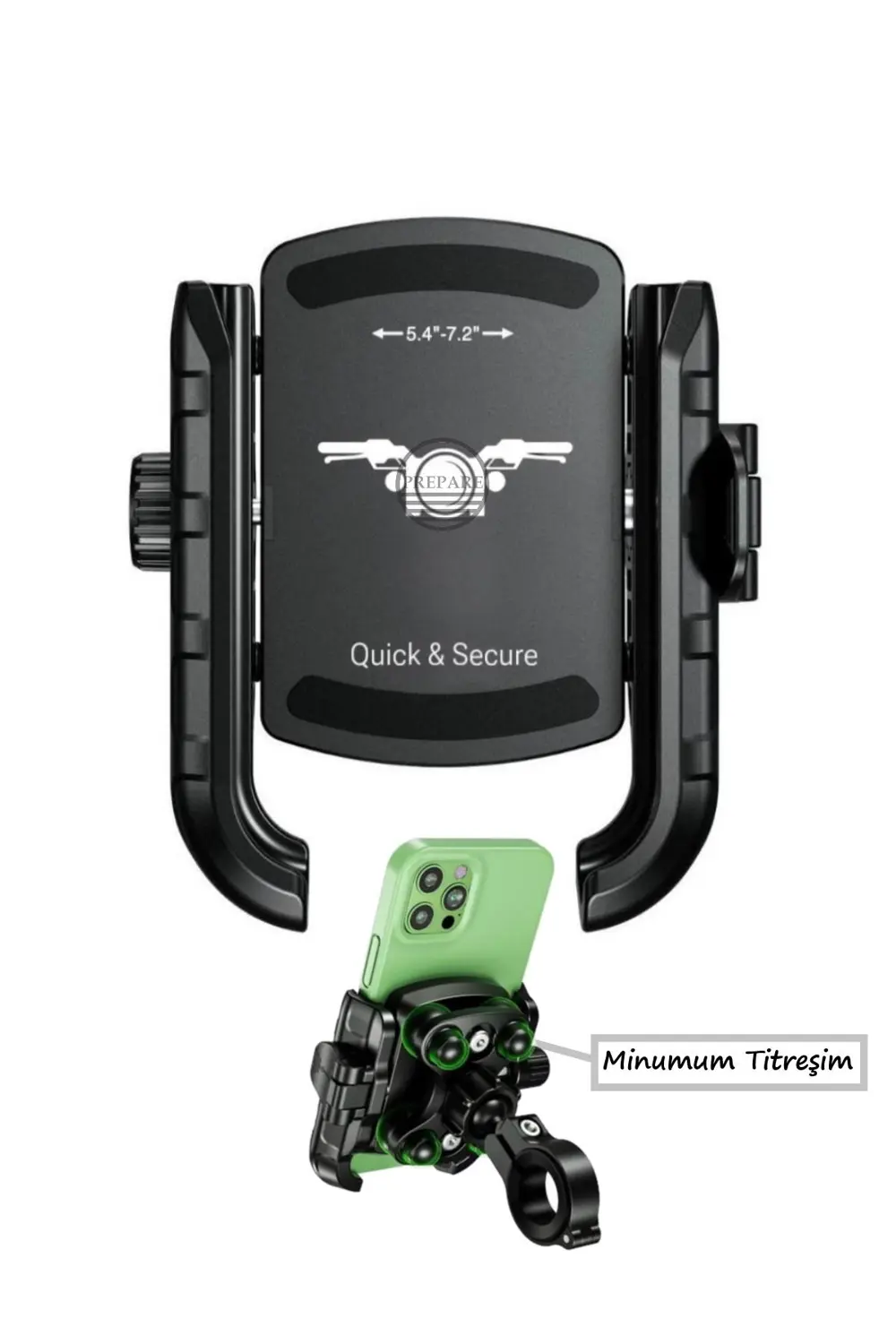 Gidon Montaj Motosiklet Profesyonel Telefon Tutucu Gidon Uyumlu S