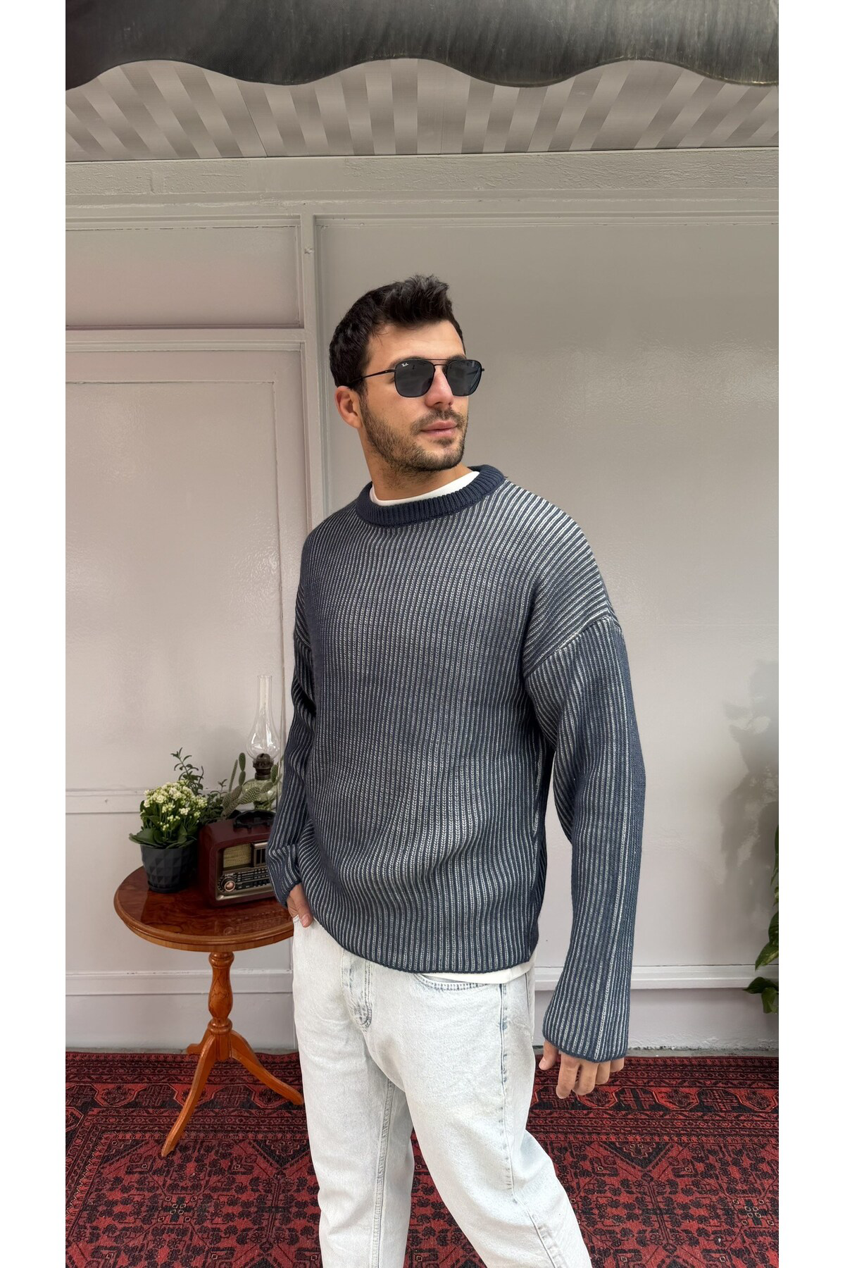 Giesto 18120 Triko Çizgili