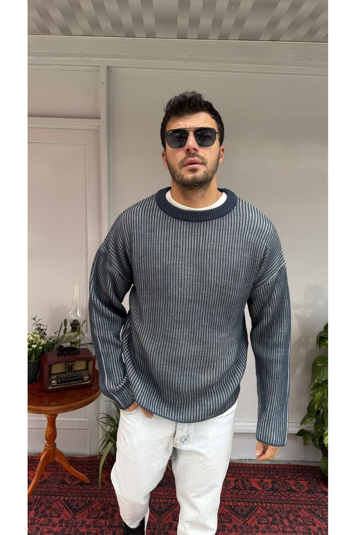 Giesto 18120 Triko Çizgili