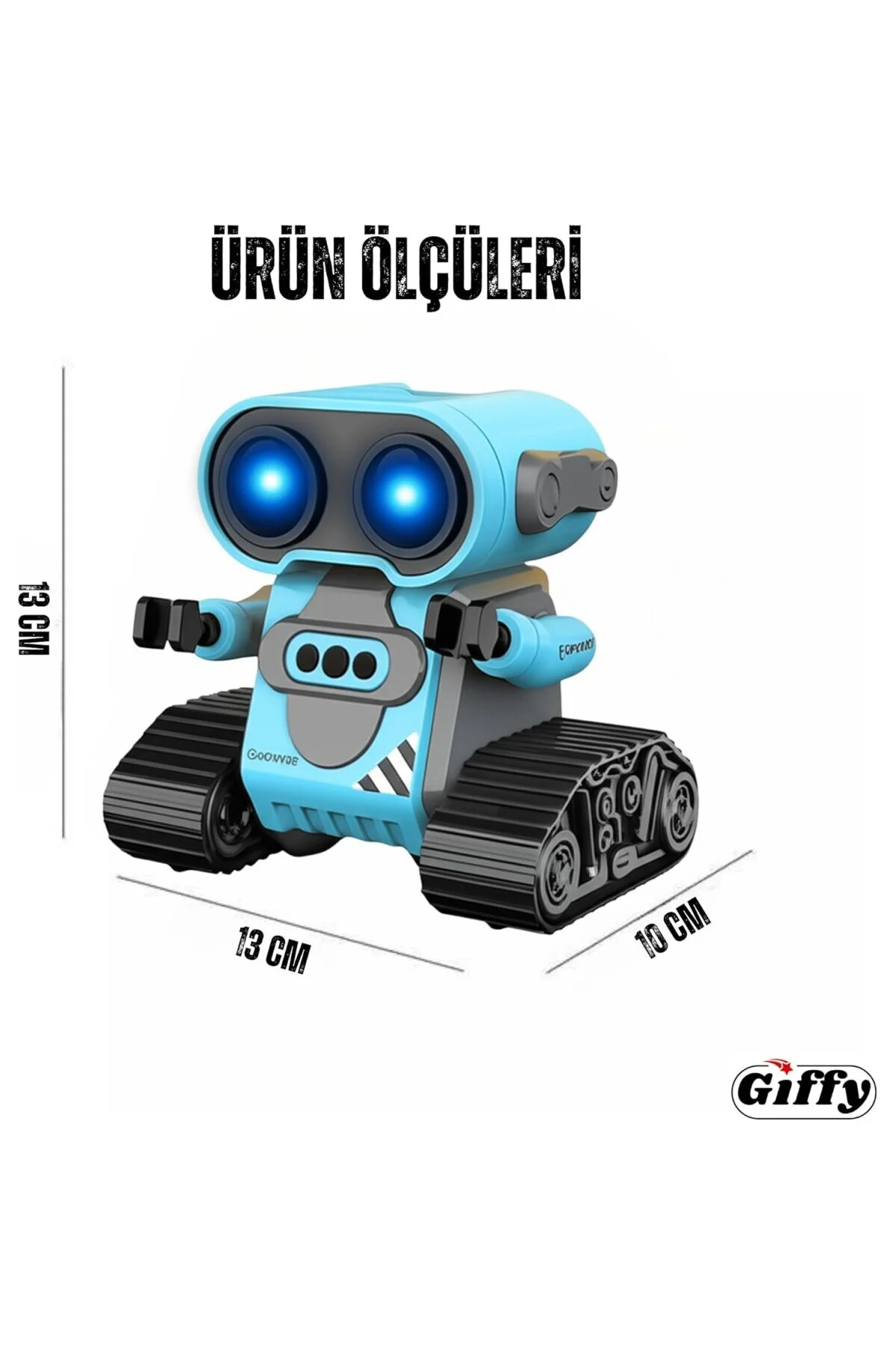 Giffy/Oyuncak Uzaktan Kumandalı El Sensörlü Akıllı WALL-E Robot D