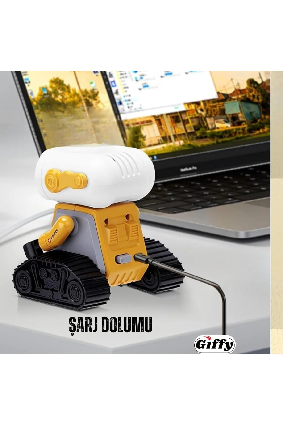 Giffy/Oyuncak Uzaktan Kumandalı El Sensörlü Akıllı WALL-E Robot D