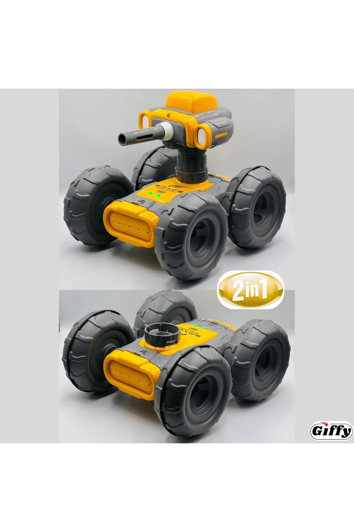 Giffy/Su Bombası Atan Tank 2 in 1 Mod Full Fonksiyon Atış Yapabil