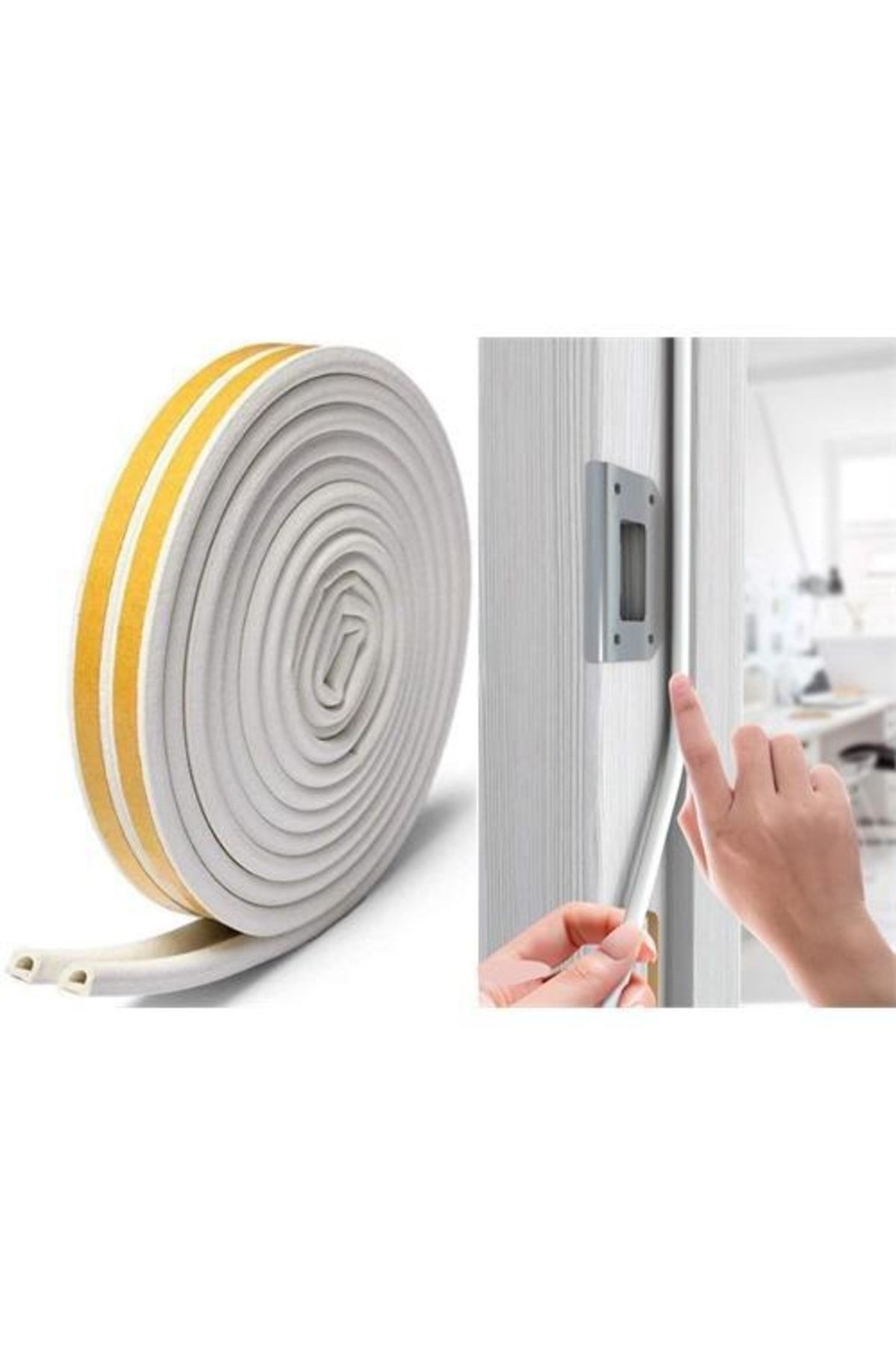 Giftmatikcenter Möbel 3 Mt 4 Mevsim 2 Boyutlu Epdm Kauçuk Ses Isı Yalıtım Bandı