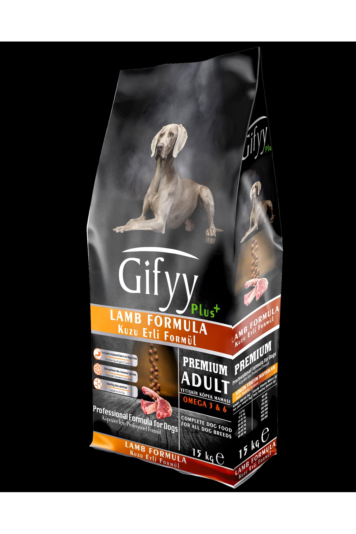 Giffy Gifyy Premium Kuzu Etli Yetişkin Köpek Maması 15 Kg