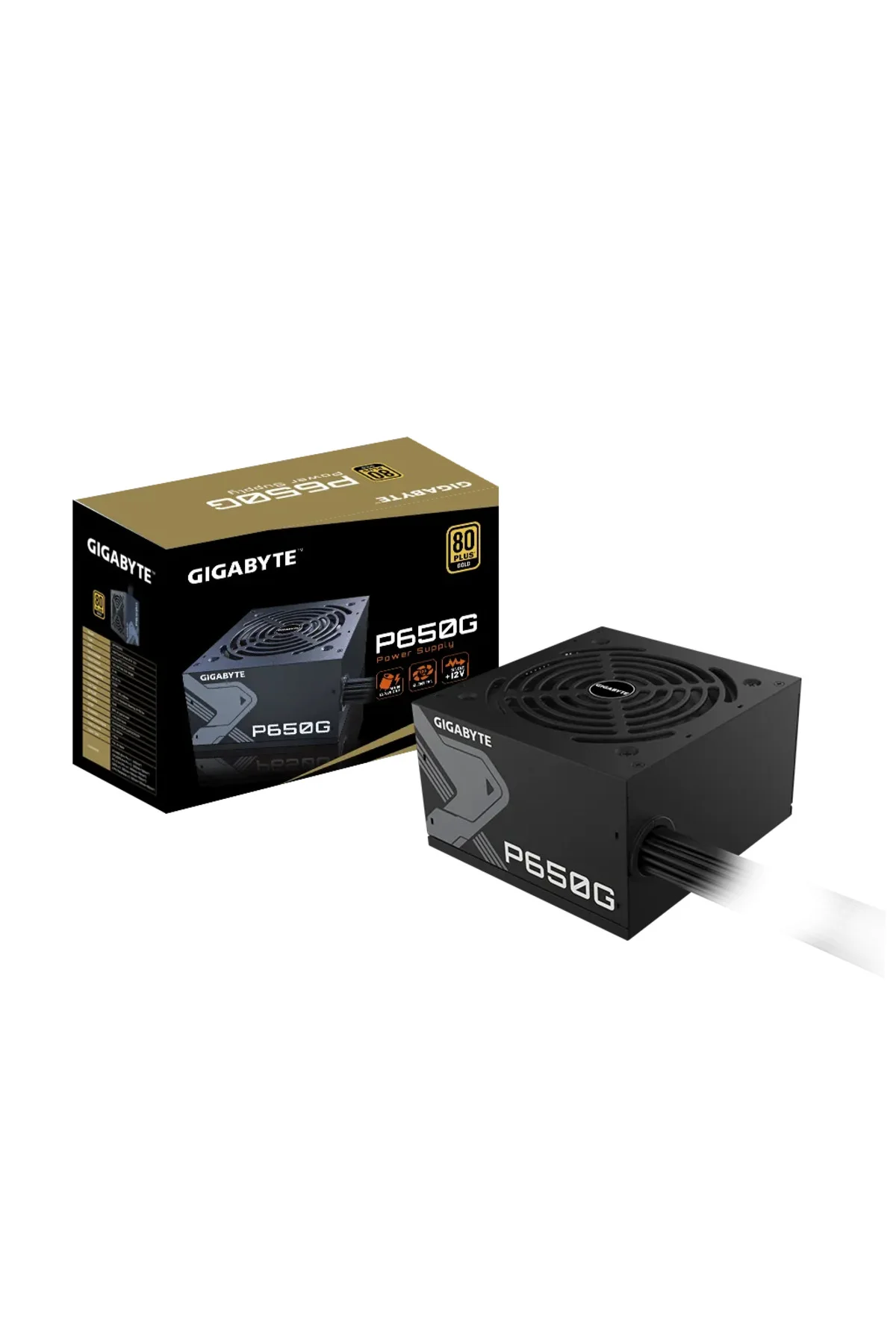 GIGABYTE GP-P650G, 650W, 80+ GOLD, GAMING Power Supply