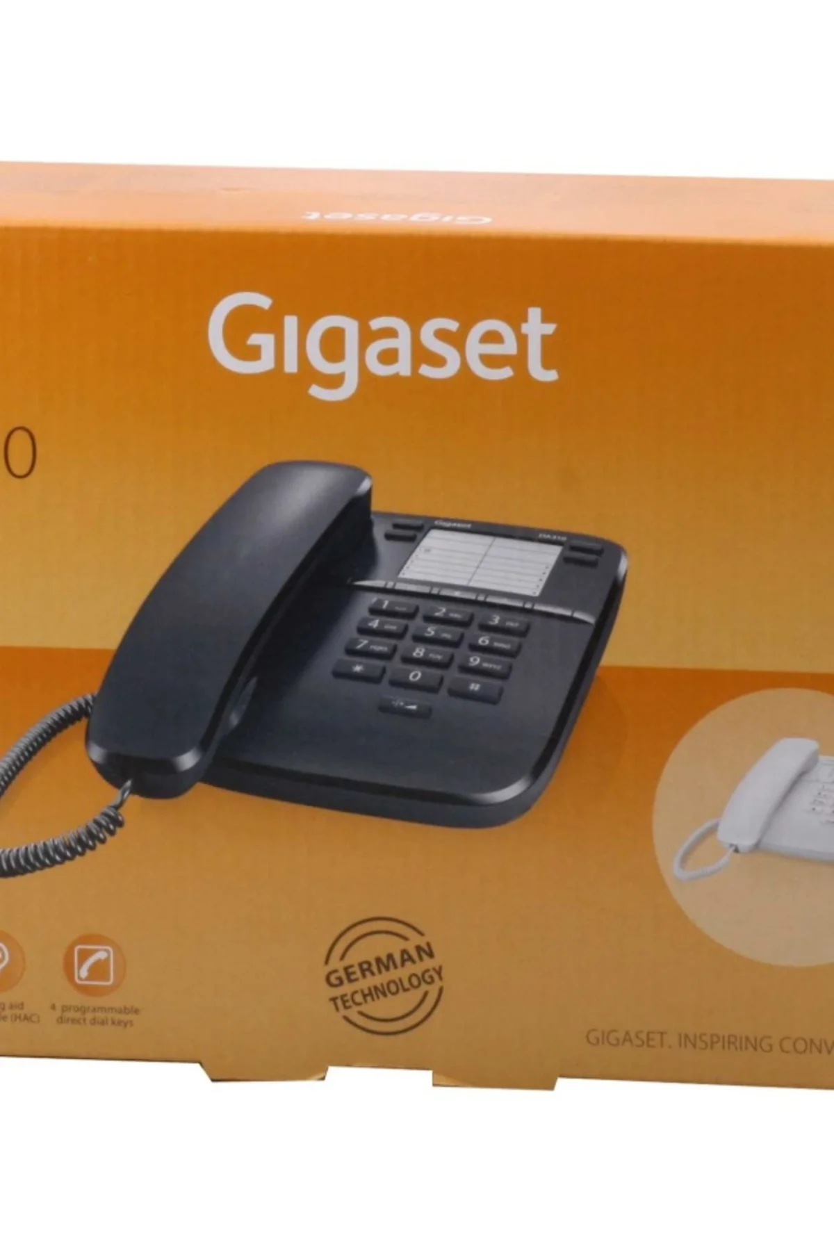 Gigaset Da310 Siyah Masa Üstü Telefon