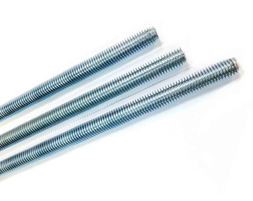 GİJON SAPLAMA (TİJ) M12x1000 mm (Beyaz)- 1 Adet