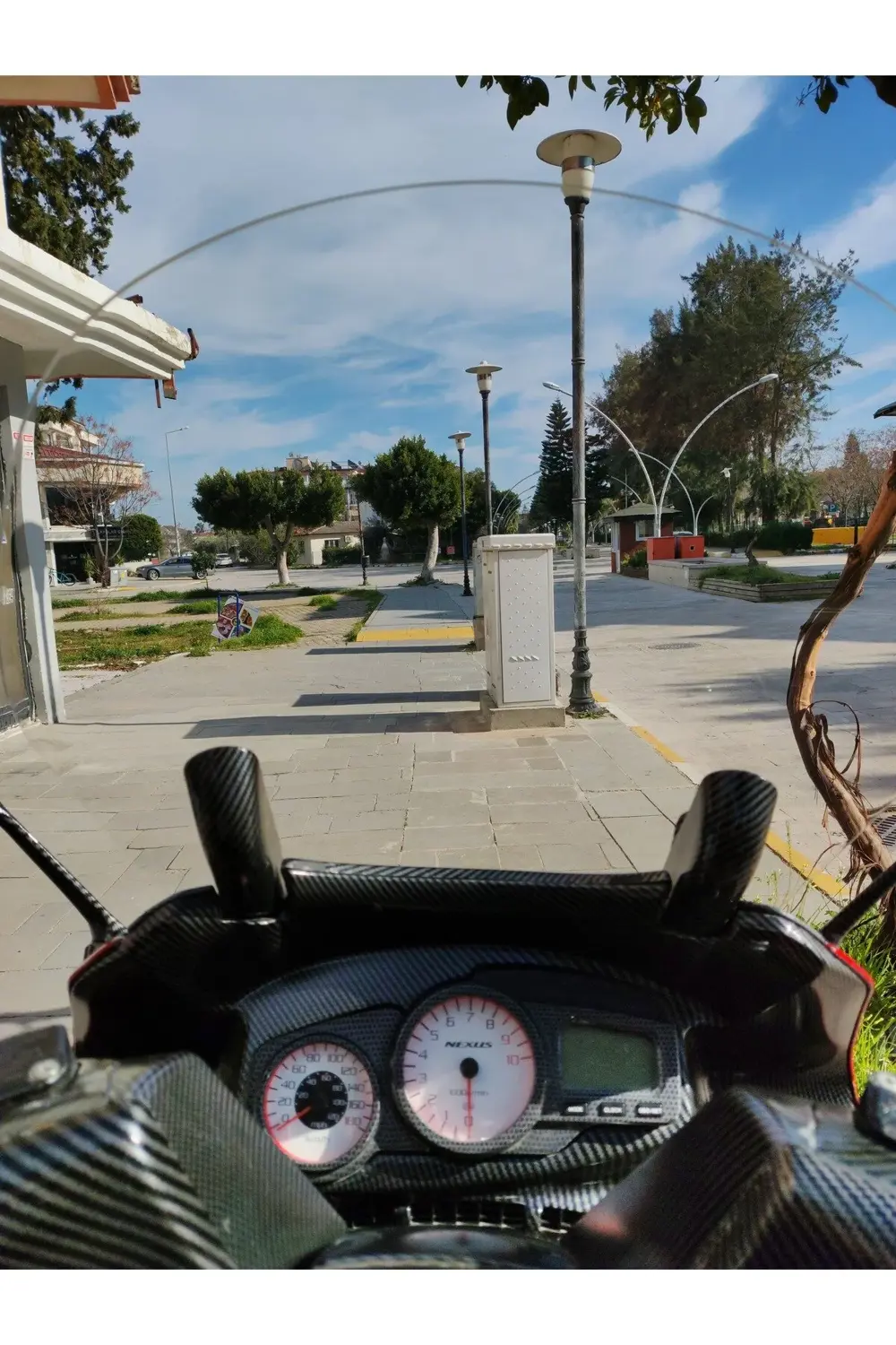 Gilera Nexus 500 Ön Cam 2004 2008 Model 58cm Şeffaf Renkli 4mm