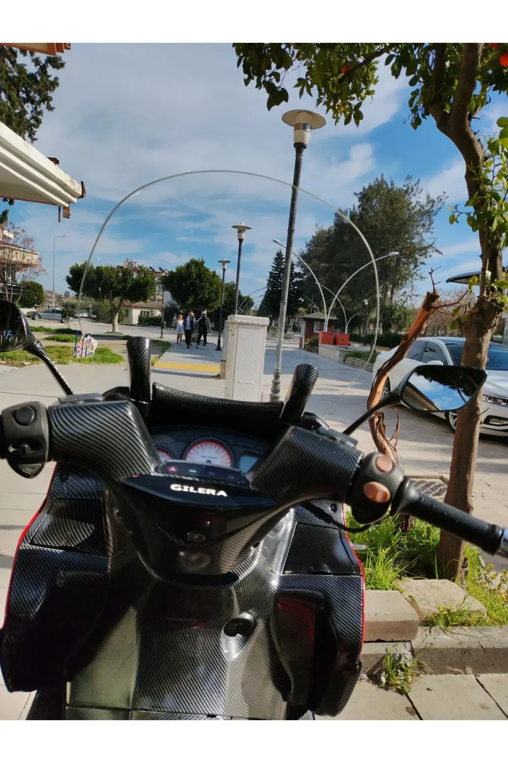 Gilera Nexus 500 Ön Cam 2004 2008 Model 58cm Şeffaf Renkli 4mm