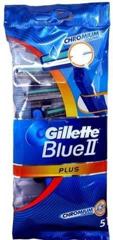 Gillette Blue II Plus Tıraş Bıçağı 5li Poşet
