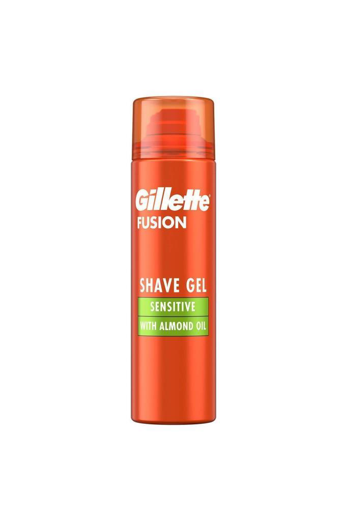 Gillette Fusion 5x Action Tıraş Jeli Hassas Badem Yağlı 75 ml