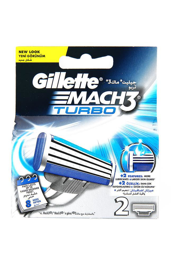 Gillette Mach3 Turbo Bıçak 2li