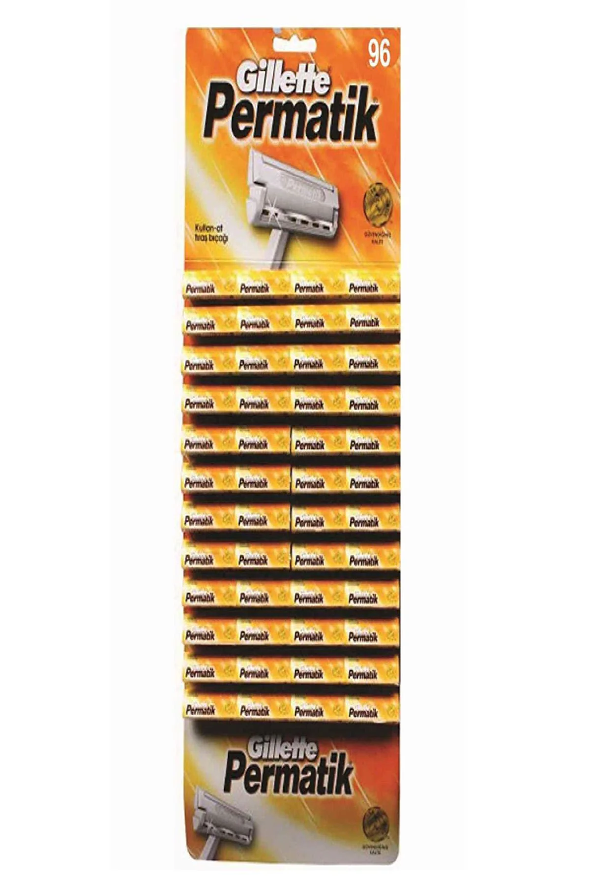 Gillette Permatik Tek Kartela *96