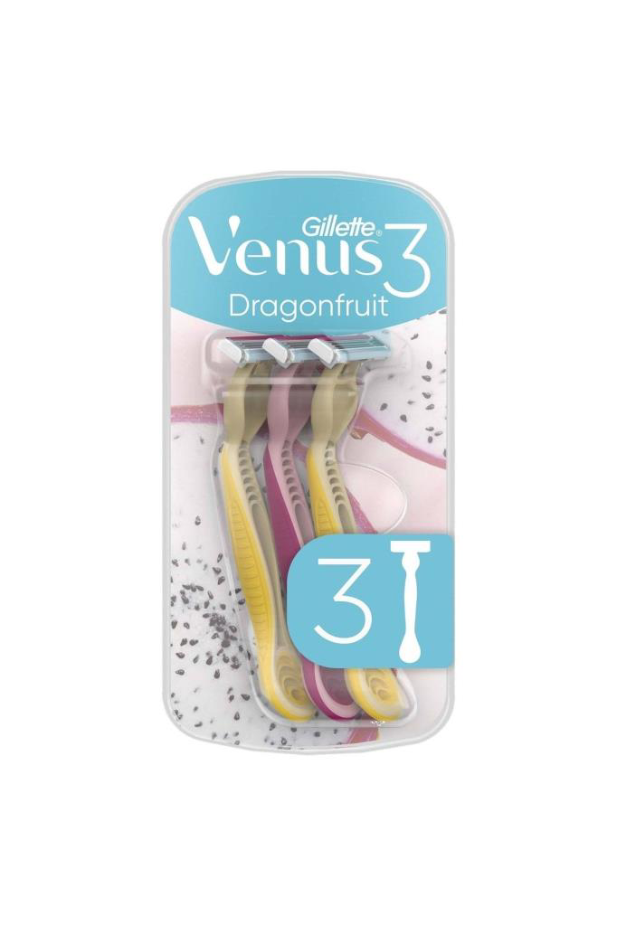 Gillette Venüs Dragonfruit Tıraş Bıçağı 3lü