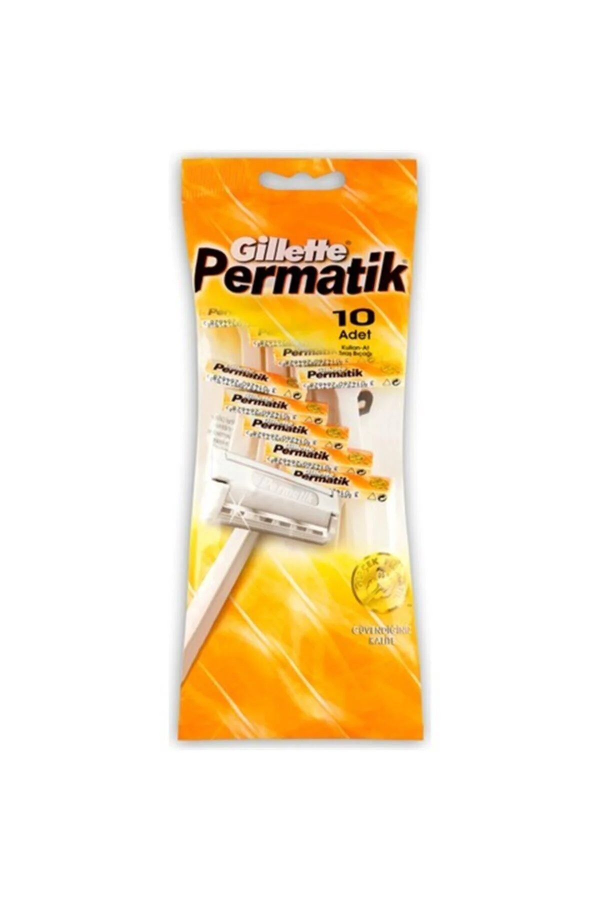GillettePERMATİKKullan At Tıraş Bıçağı 10lu