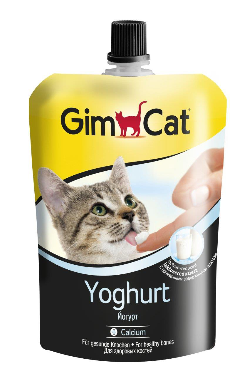 Gimcat Atıştırmalık Kalsiyum Katkılı Yogurt Sıvı Kedi Ödülü 150 G Gimcat Atıştırmalık Kalsiyum Katkılı Yogurt Sıvı Kedi Ödülü 150 G