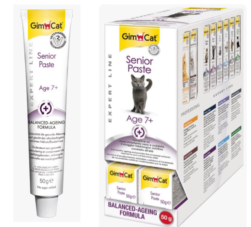 Gimcat  Kedi Macunu Senior Paste 50Gr