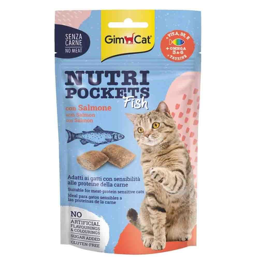Gimcat Kedi Ödül Tableti Np Fish With Salmon 60Gr Gimcat Kedi Ödül Tableti Np Fish With Salmon 60Gr