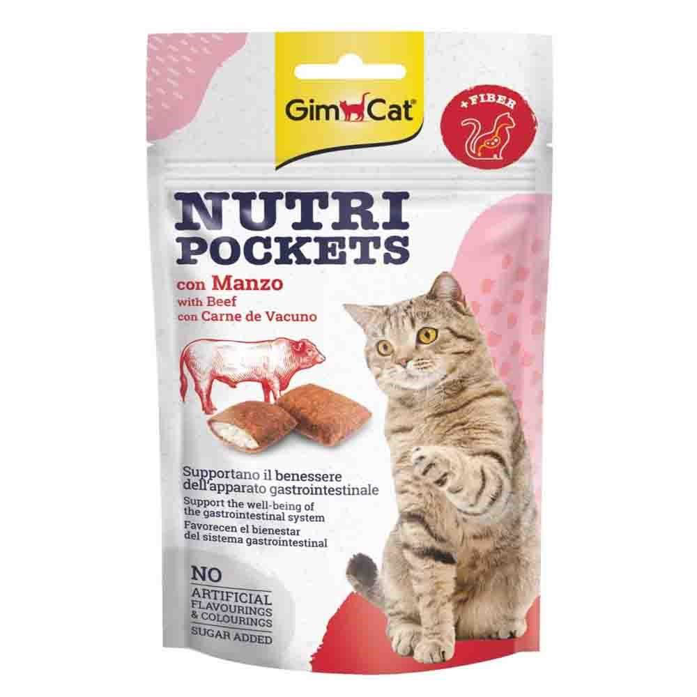Gimcat Nutripockets Anti-Hairball Kedi Ödülü Biftek Malt 60 Gr Gimcat Nutripockets Anti-Hairball Kedi Ödülü Biftek Malt 60 Gr