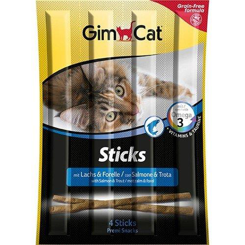 Gimcat Sticks Alabalık ve Somon Etli Kedi Ödül Çubukları 4'Lü - 2