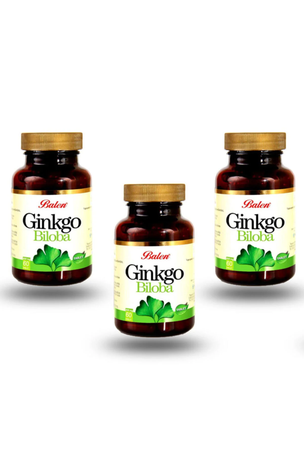 Ginkgo Biloba 60 Tablet X 3 Adet