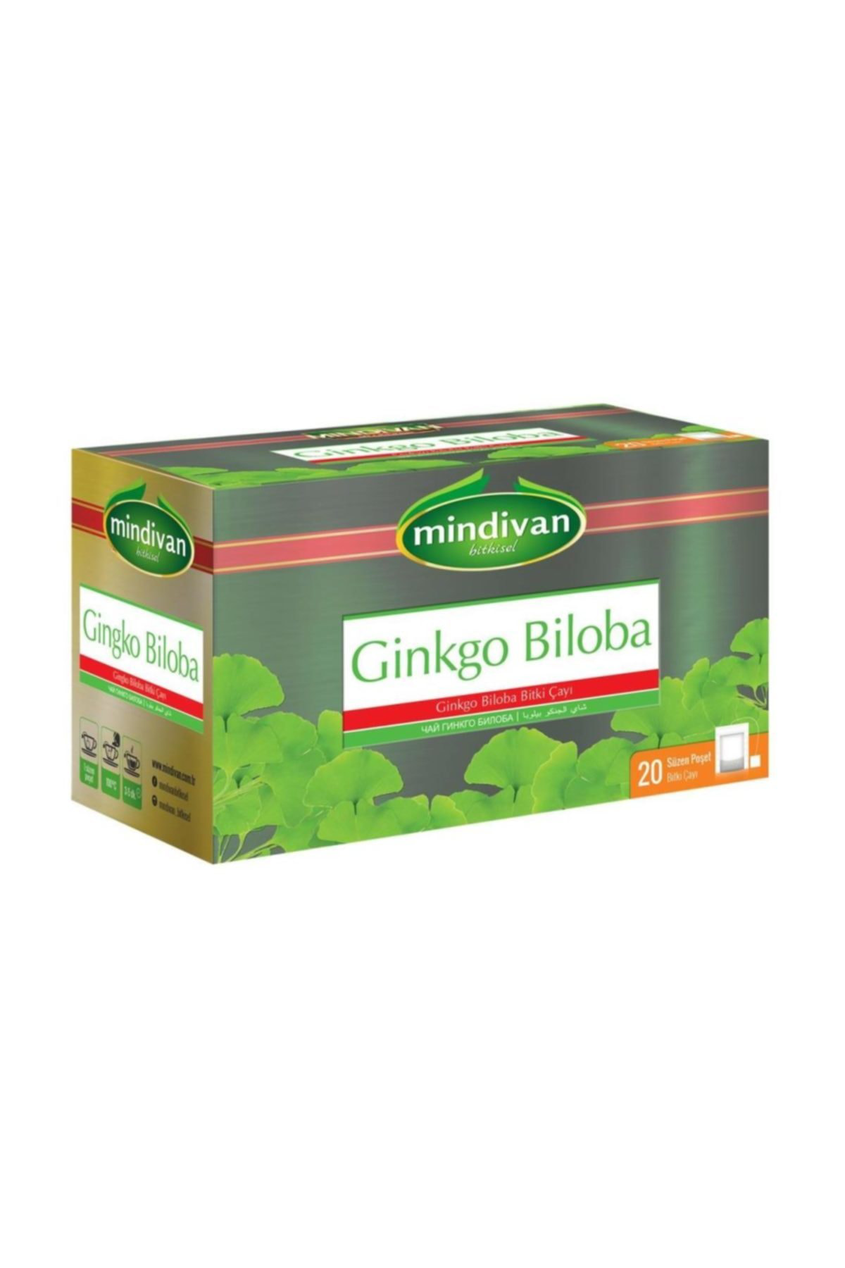Ginkgo Biloba Bitki Çayı 20 li