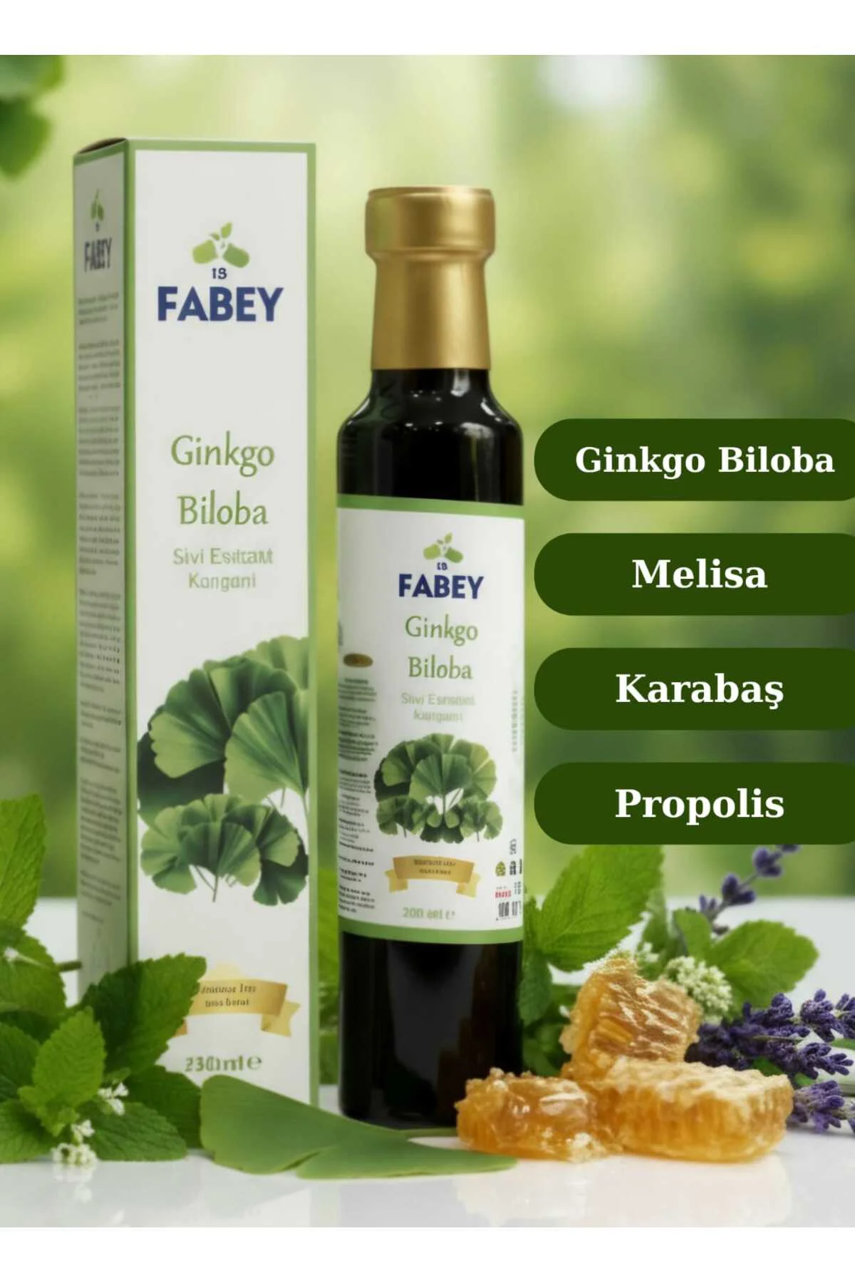 Ginkgo Biloba Sıvı Ekstrakt Karışımı 250ml
