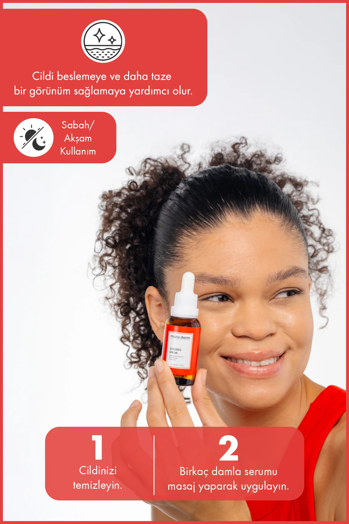 Ginseng Cilt Yenileyici Serum 30 ML