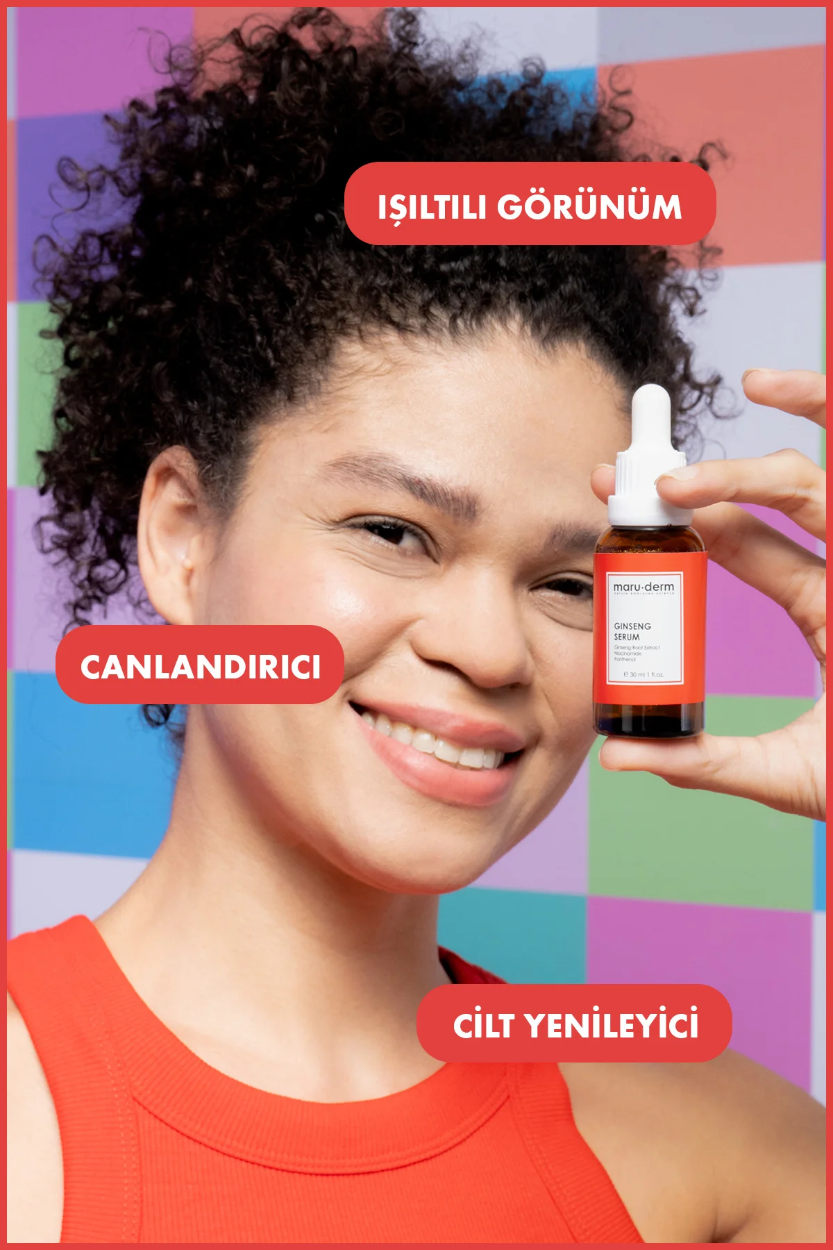 Ginseng Cilt Yenileyici Serum 30 ML