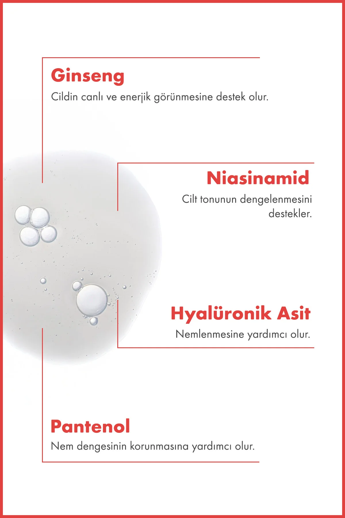 Ginseng Cilt Yenileyici Serum 30 ML