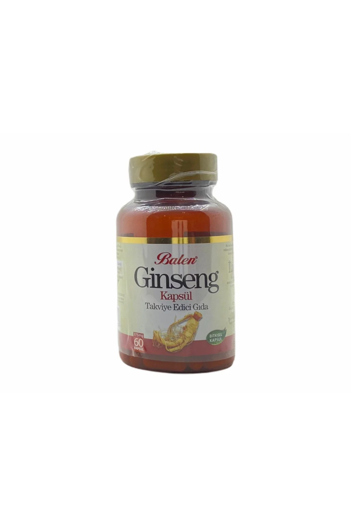 Ginseng Kapsül 375 mg 60 Kapsül