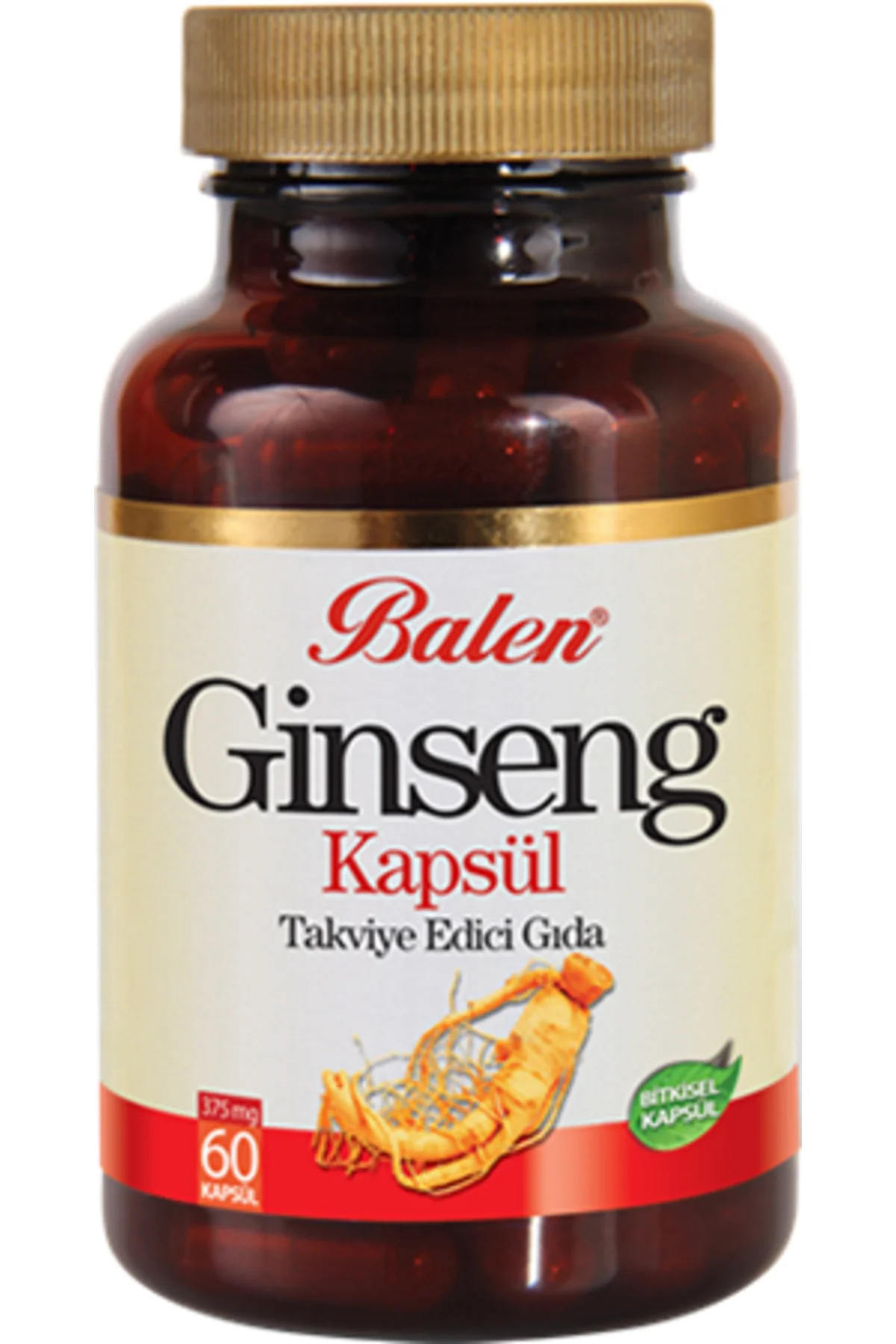 Ginseng Kapsül 375mg*60 Kapsül