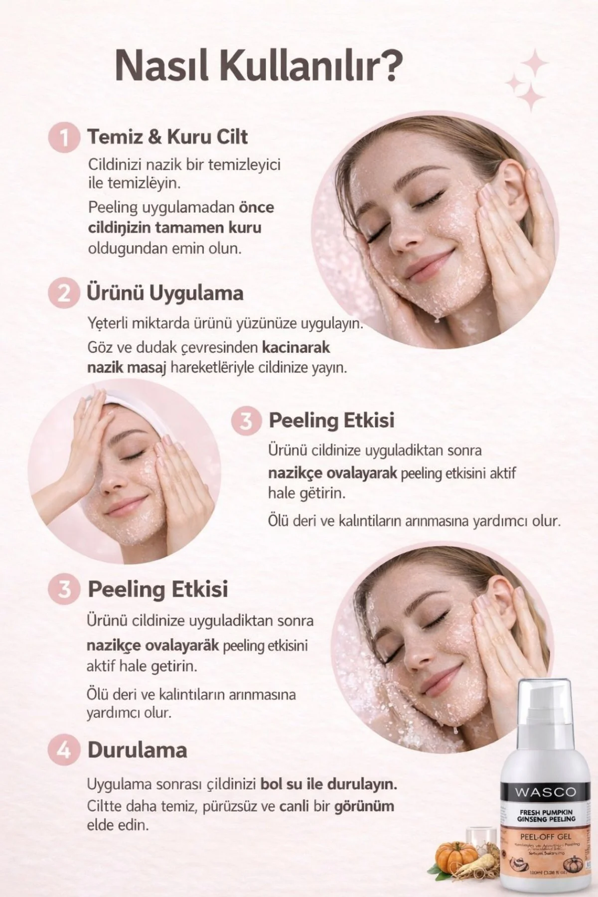 Ginseng Özlü Yüz Ve Vücut Peelingi 100 ml X 2 Adet