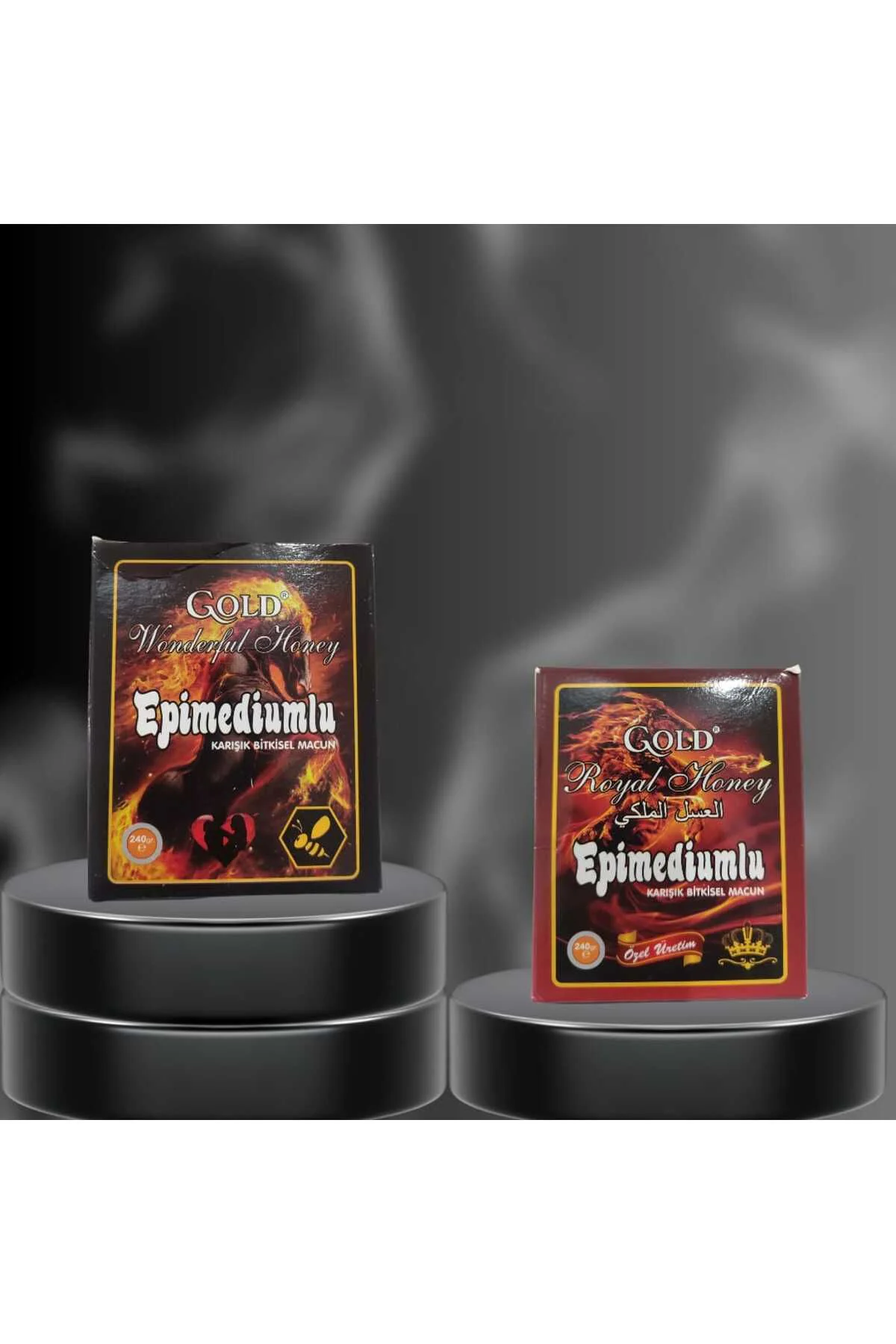 Ginsengli Wonderful ve Royal Bitkisel karışım 2 Adet 240 gr Ginsengli Wonderful ve Royal Bitkisel karışım 2 Adet 240 gr