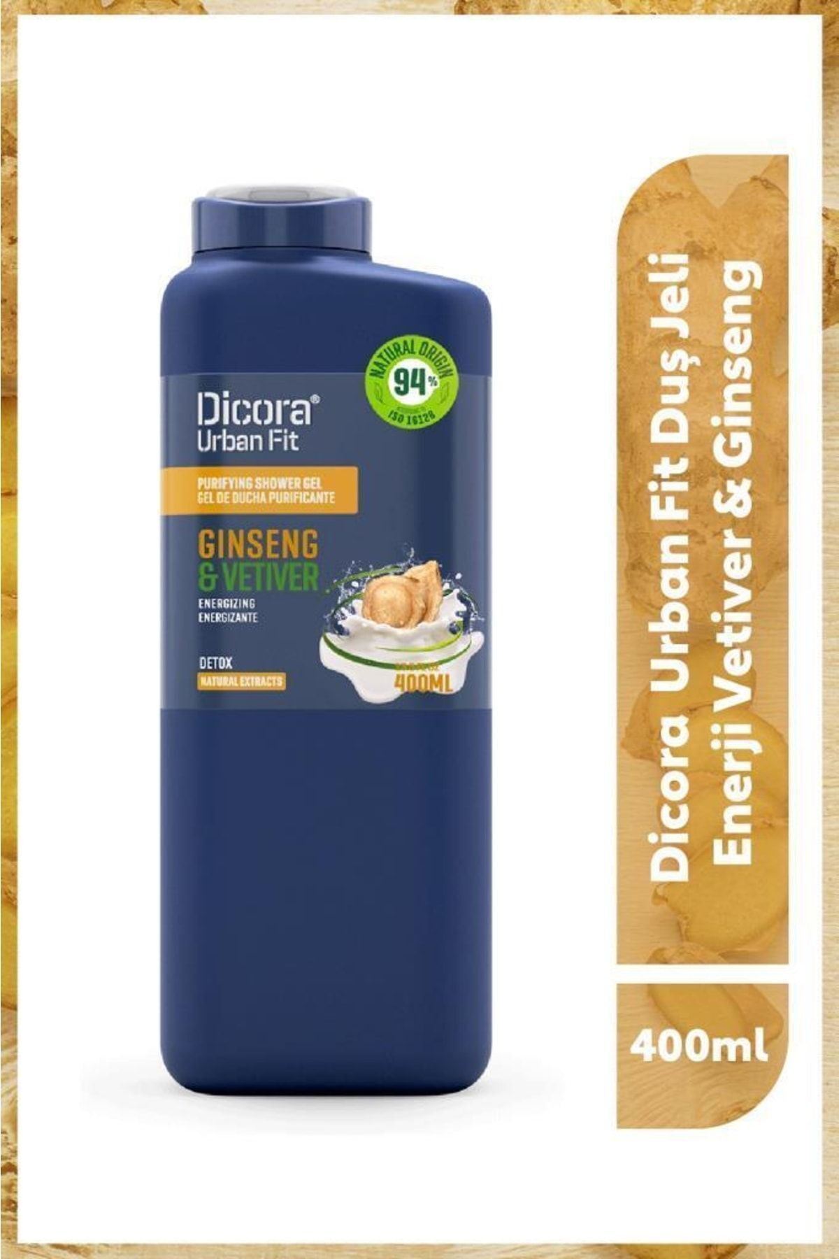 Ginseng&vetiver*2 + Yoğurt&yulaf*2 Fit Duş Jeli Paketi