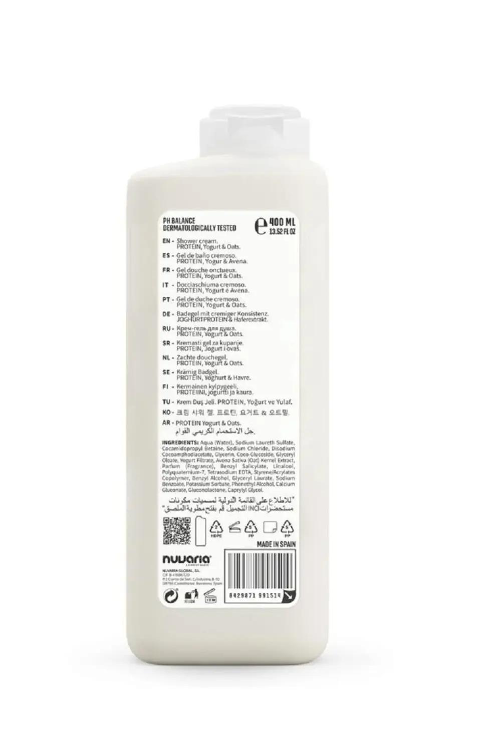 Ginseng&vetiver*2 + Yoğurt&yulaf*2 Fit Duş Jeli Paketi