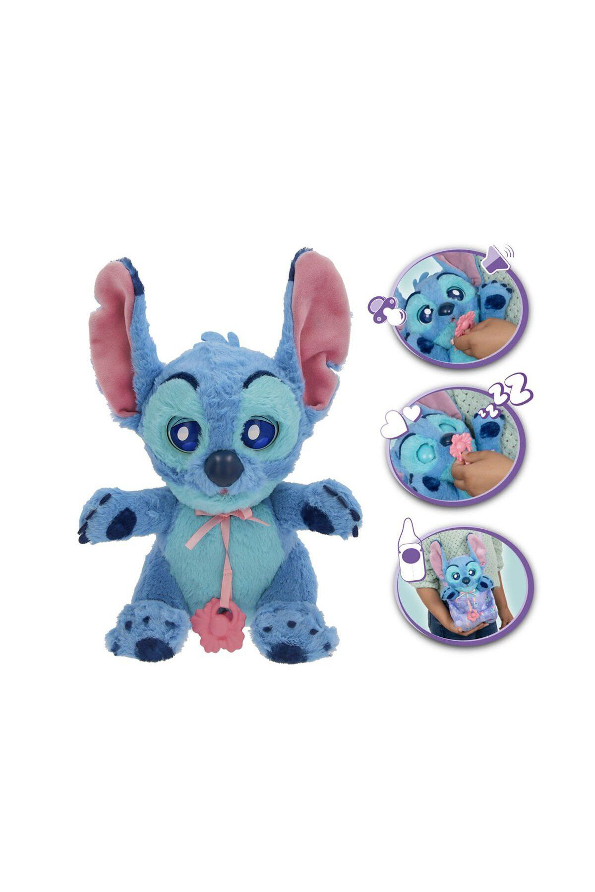 GIOCHI PREZIOSI BAW04000 Baby Paws STITCH Sesli 20 cm Peluş