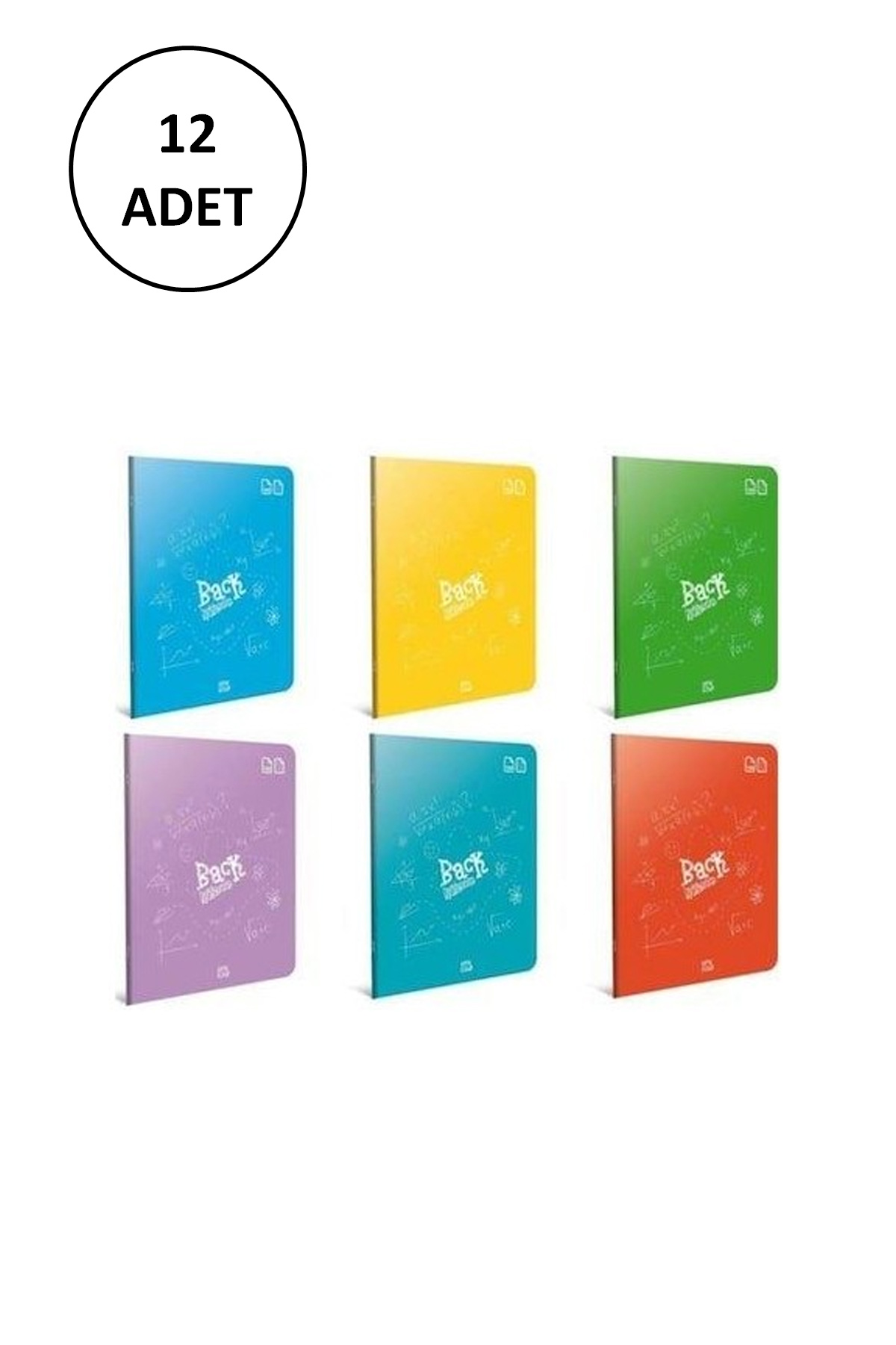 Gıpta Back Tel Dikiş Plastik Kapak Defter A5 40 Yp Kareli 4990 12 Gıpta Back Tel Dikiş Plastik Kapak Defter A5 40 Yp Kareli 4990 12