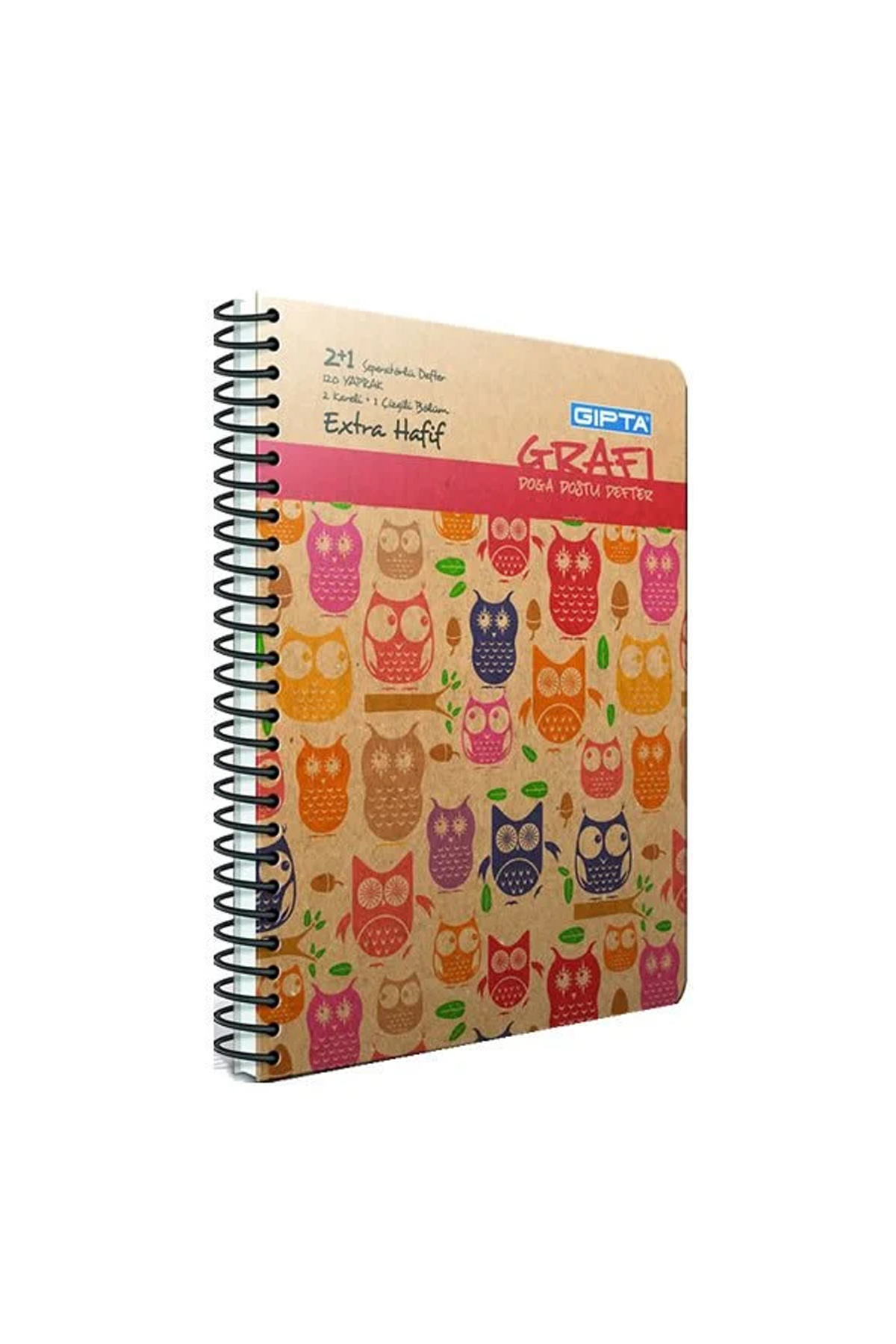 Gıpta Grafi 17x24 120 Yaprak 2+1 Sert Kapaklı Defter Gıpta Grafi 17x24 120 Yaprak 2+1 Sert Kapaklı Defter