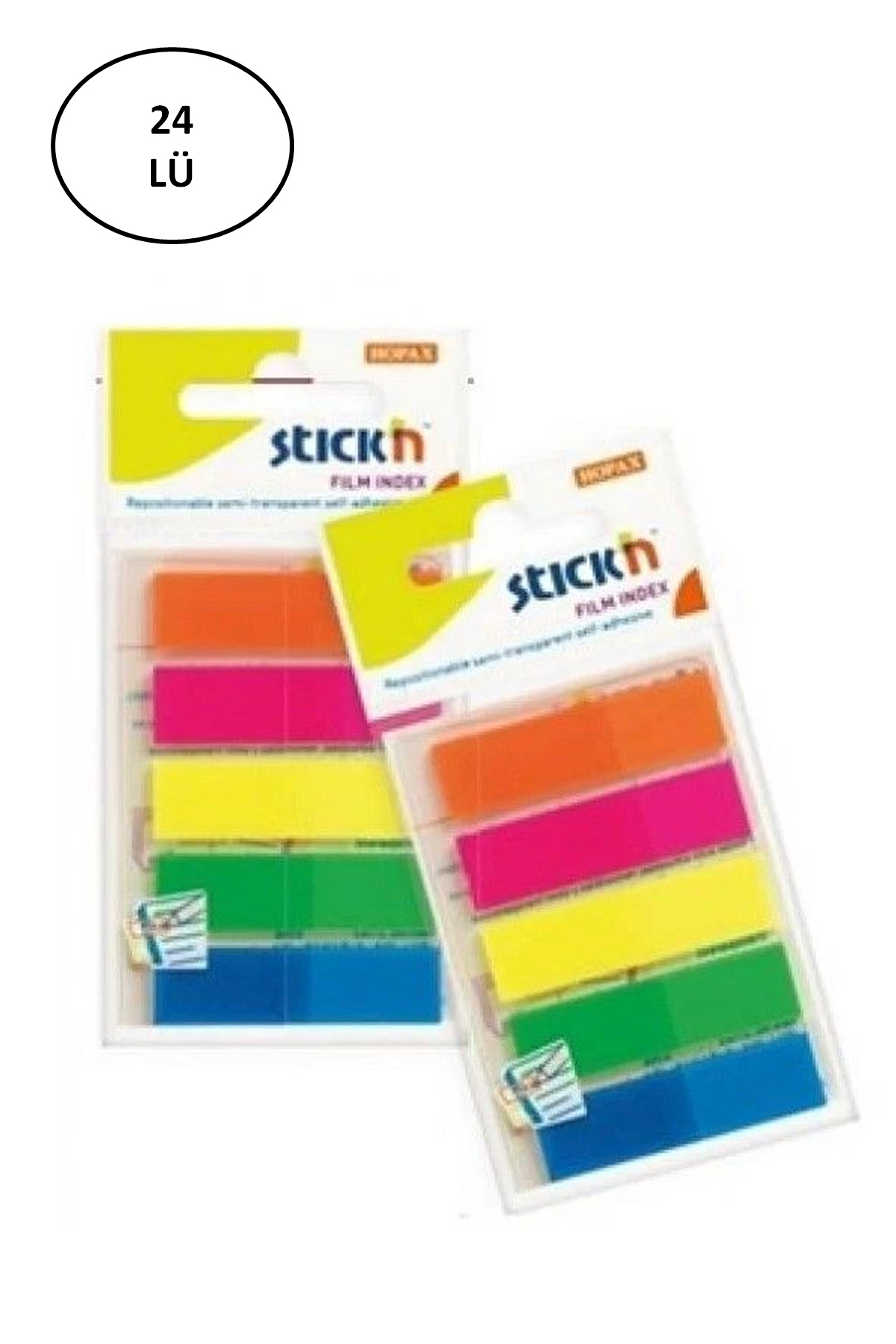 Gıpta Hopax 45 x12 5 Neon Renk Stickn Index Not Kağıdı Gıpta Hopax 45 x12 5 Neon Renk Stickn Index Not Kağıdı