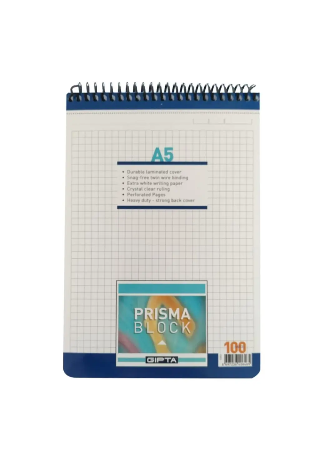 GIPTA PRISMA SPİRALLİ KARTON KAPAK 100 YAPRAK DEFTER