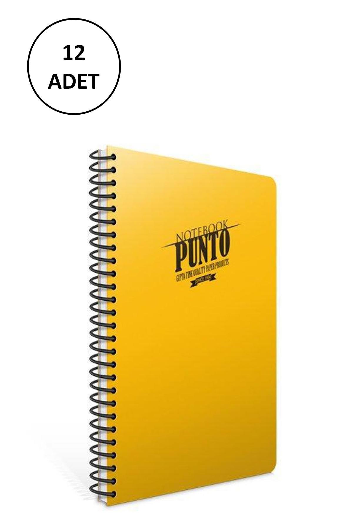 Just Cheap Store Gipta Punto Spiralli Plastik Kapak Defter A5 100 Yp Çizgili