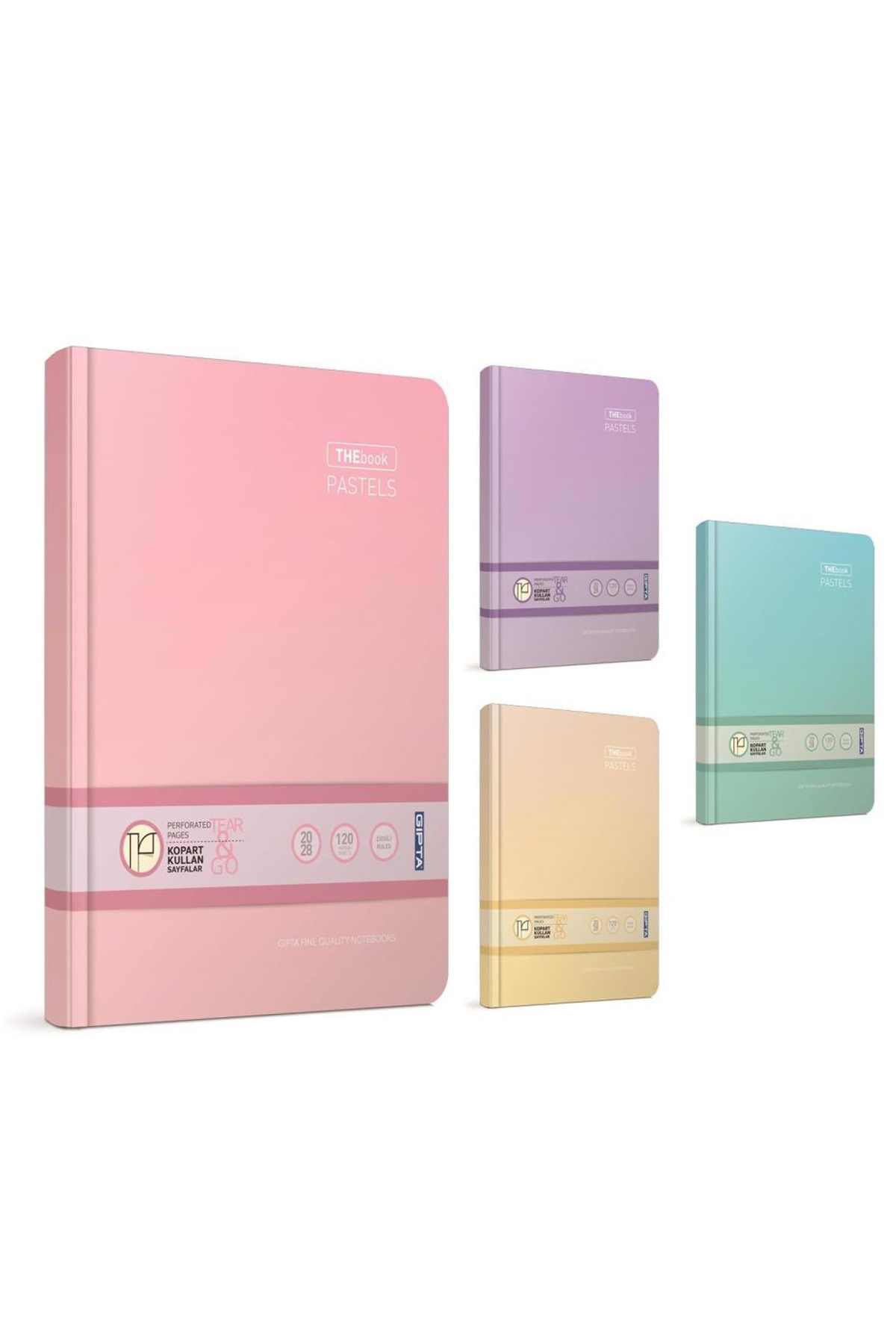Gıpta Thebook 20x28 120 Yaprak Çizgili İplik Dikişli Defter Gıpta Thebook 20x28 120 Yaprak Çizgili İplik Dikişli Defter