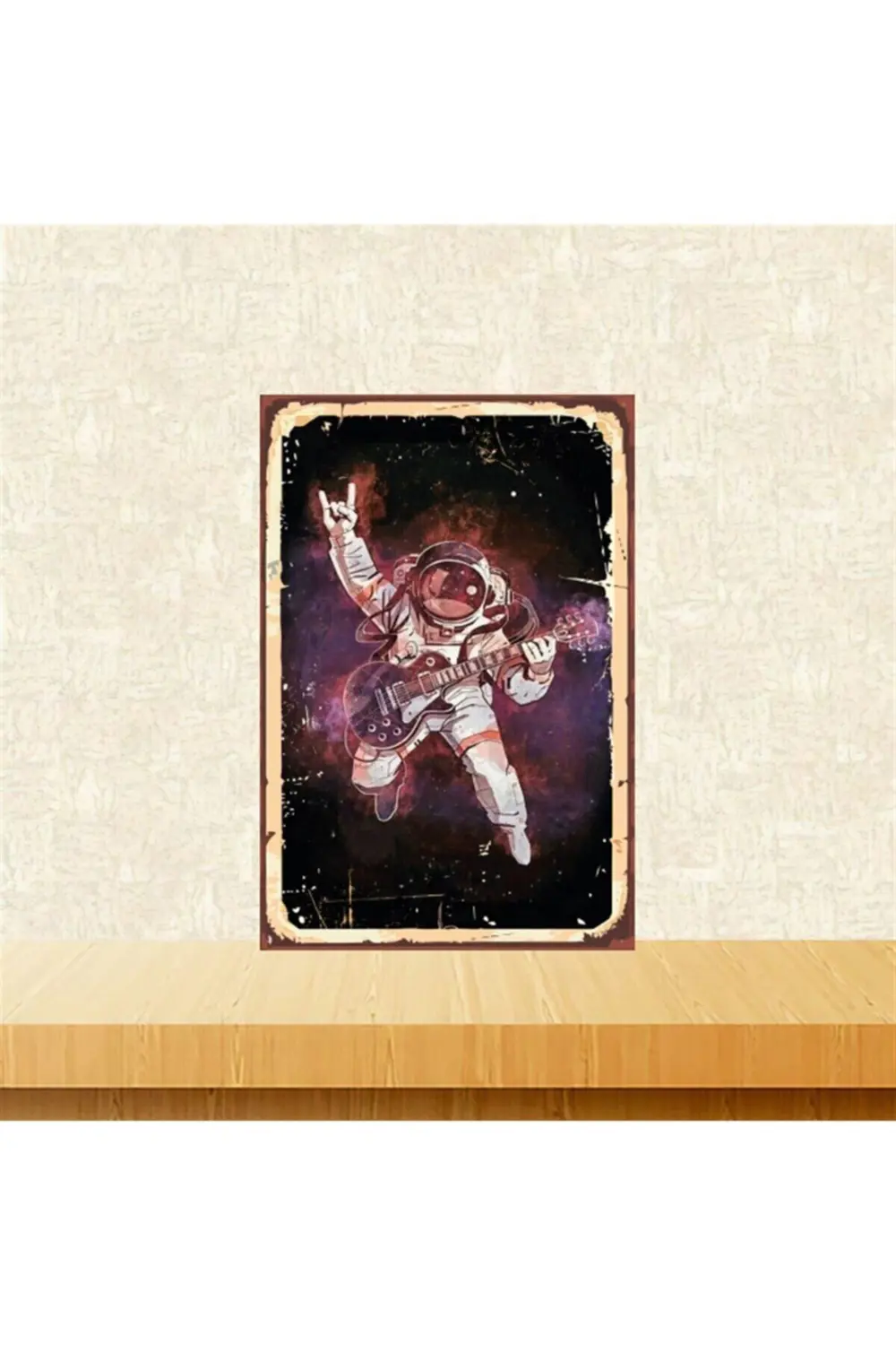 Gitar Çalan Astronot 20-30 Cm Retro Ahşap Tablo Tkfx5132 Fiyatı, Yorumları ve Özellikleri