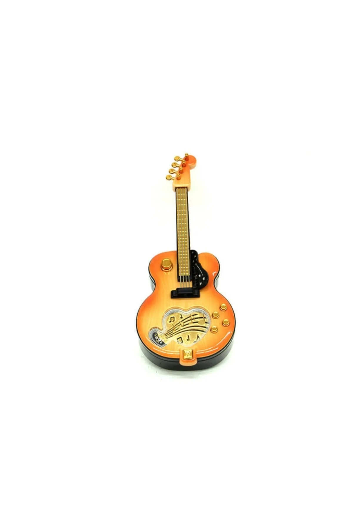 Gitar Görünümlü Nostaljik Müzik Kutusu ( Lisinya )