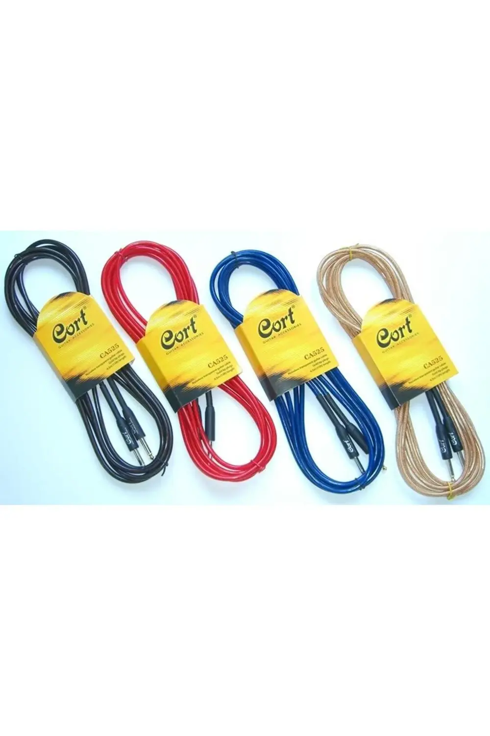 GİTAR KABLO GÜRÜLTÜSÜZ 5M (NOISLESS), ŞEFFAF KIRMI